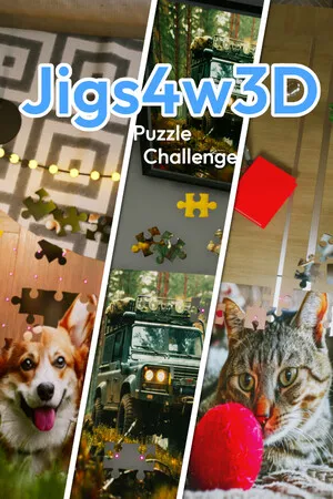 Portada de Jigs4w3D Puzzle Challenge