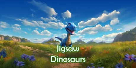 Portada de Jigsaw Dinosaurs