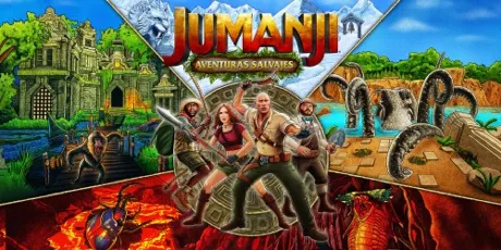Portada de Jumanji: Aventuras salvajes