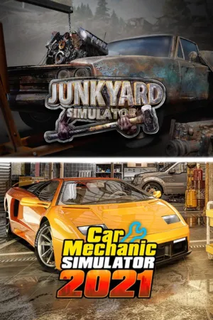 Portada de Junkyard Simulator & Car Mechanic Simulator 2021