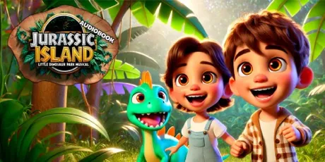 Portada de Jurassic Island: Little Dinosaur Park Musical AudioBook