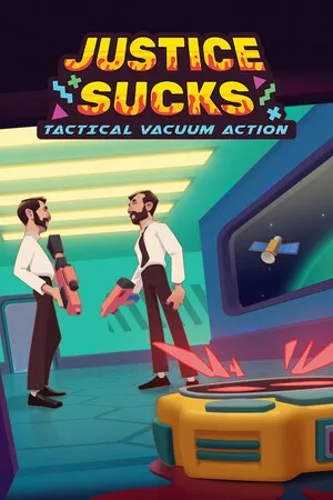 Portada de JUSTICE SUCKS: Tactical Vacuum Action