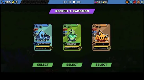 Captura de Kādomon: Hyper Auto Battlers