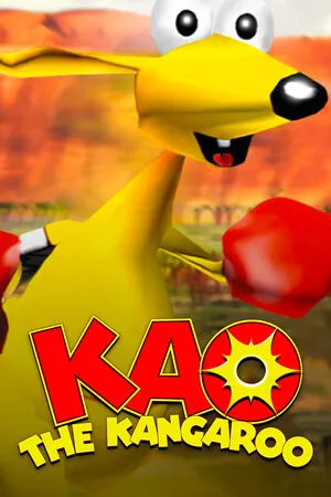 Portada de Kao the Kangaroo (2000 re-release)