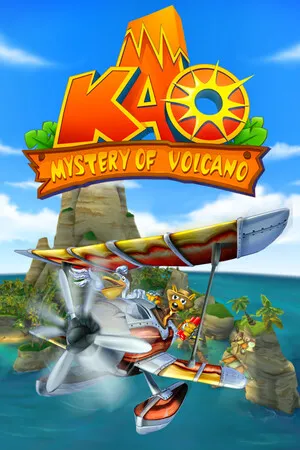 Portada de Kao the Kangaroo: Mystery of the Volcano (2005 re-release)