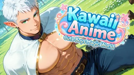 Portada de Kawaii Anime: Cute Boys Magic World