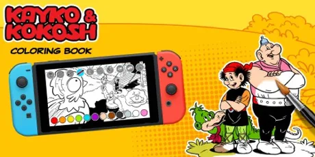 Portada de Kayko & Kokosh Coloring Book