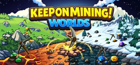 Portada de Keep on Mining! - Worlds