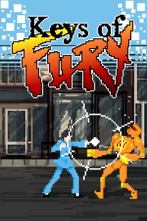 Portada de Keys of Fury: Typing Action