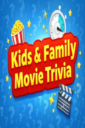Portada de Kids and Family Movie Trivia