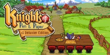 Portada de Knights of Pen and Paper +1 Deluxier Edition