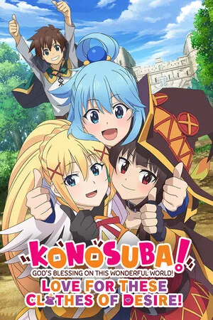 Portada de KONOSUBA - God's Blessing on this Wonderful World! Love For These Clothes Of Desire!
