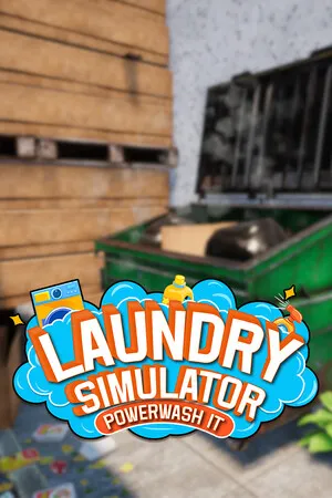 Portada de Laundry & Supermarket Simulator