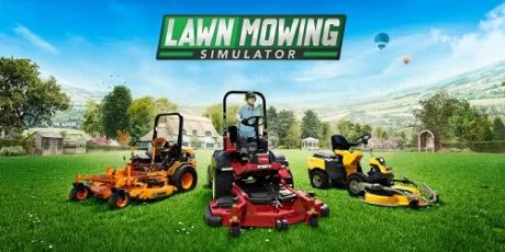 Portada de Lawn Mowing Simulator