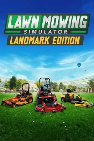 Portada de Lawn Mowing Simulator: Landmark Edition