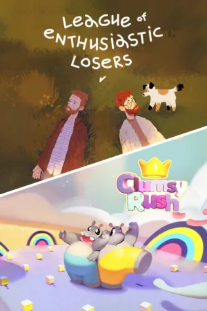 Portada de League of Enthusiastic Losers + Clumsy Rush