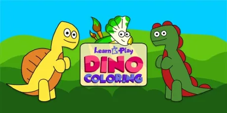 Portada de Learn & Play: Dino Coloring