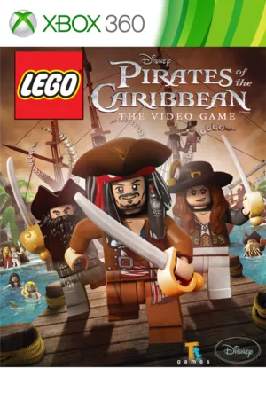 Portada de LEGO Piratas del Caribe El Videojuego