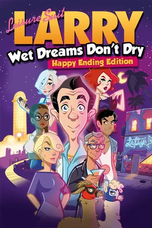 Portada de Leisure Suit Larry - Wet Dreams Don't Dry