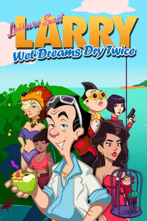 Portada de Leisure Suit Larry - Wet Dreams Dry Twice