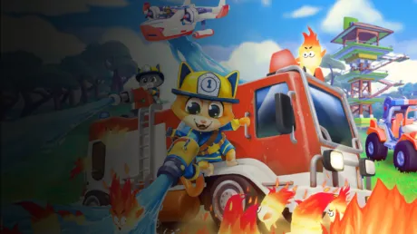 Portada de Leo: The Firefighter Cat