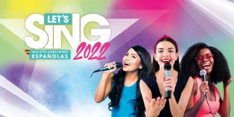 Portada de Let's Sing 2022 incluye Canciones Españolas