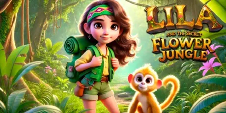 Portada de Lila and the Secret Flower Jungle