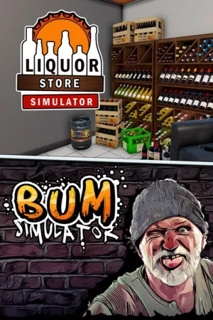 Portada de Liquor Store Simulator & Bum Simulator