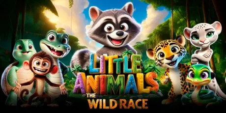 Portada de Little Animals: The Wild Race