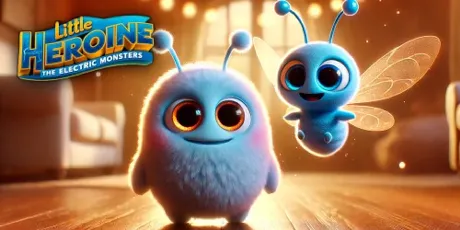 Portada de Little Heroine: The Electric Monsters