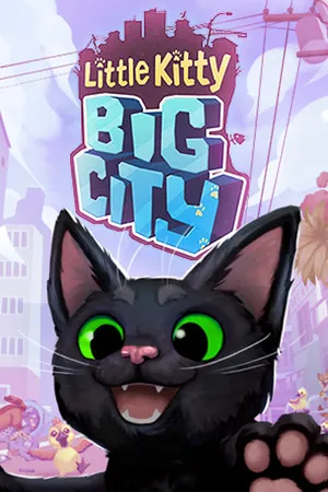 Portada de Little Kitty, Big City