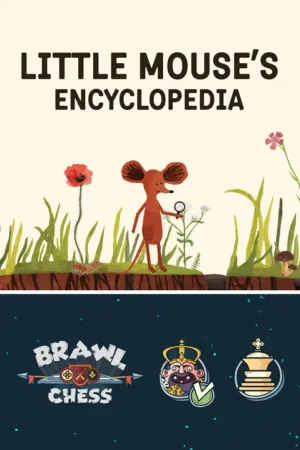 Portada de Little Mouse's Encyclopedia + Brawl Chess