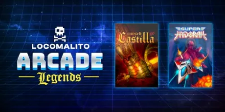 Portada de Locomalito Arcade Legends