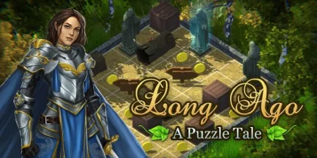 Portada de Long Ago: A Puzzle Tale