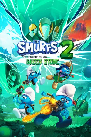Portada de Los Pitufos 2: El prisionero de la Piedra Verde