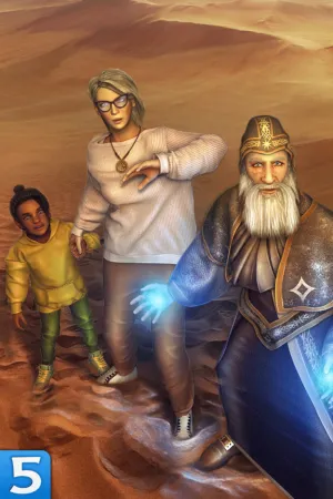Portada de Lost Lands 8: Cautiverio de Arena
