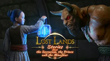 Portada de Lost Lands: Historias sobre la Hechicera, el Príncipe y el Minotauro