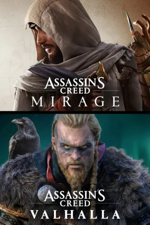 Portada de Lote Assassin's Creed Mirage y Assassin's Creed Valhalla