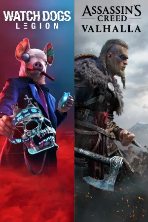 Portada de Lote de Assassin's Creed Valhalla + Watch Dogs: Legion