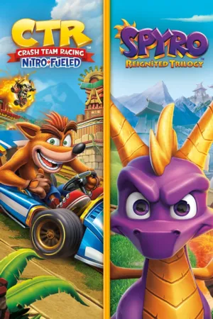 Portada de Lote de Juegos Crash Team Racing Nitro-Fueled + Spyro
