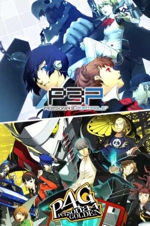 Portada de Lote de Persona 3 Portable y Persona 4 Golden
