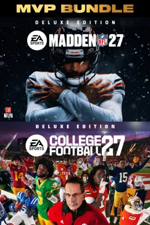 Portada de Lote MVP de EA SPORTS (College Football 27 Edición Deluxe y Madden NFL 27 Edición Deluxe)