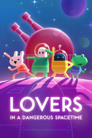 Portada de Lovers in a Dangerous Spacetime