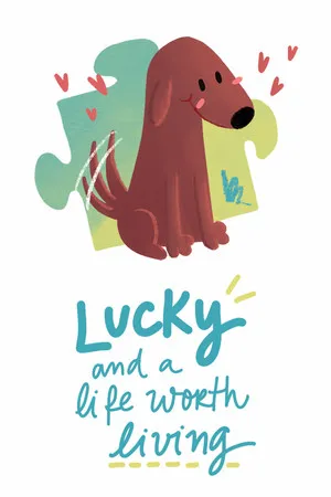 Portada de Lucky and a life worth living - a jigsaw puzzle tale