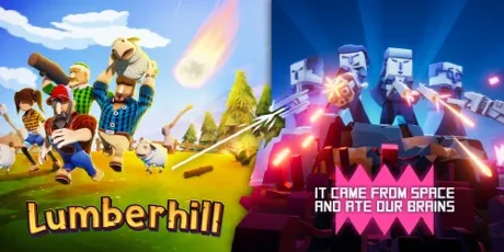 Portada de Lumberhill + It came from space and ate our brains