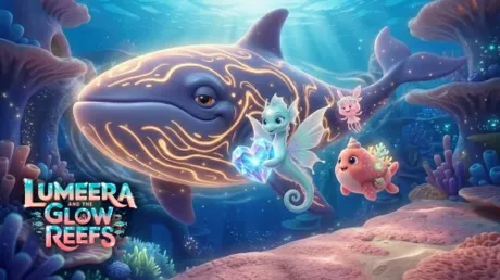 Portada de Lumeera and the Glow Reefs