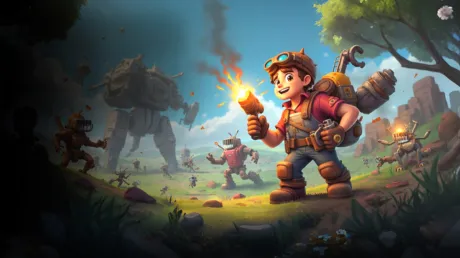 Portada de Machine Craft: Scrap Survival