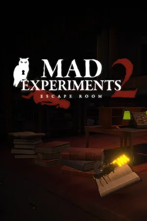 Portada de Mad Experiments: Escape Room 2