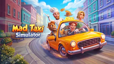 Portada de Mad Taxi Simulator