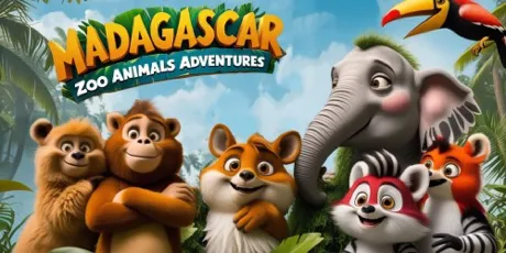 Portada de Madagascar: Zoo Animals Adventures